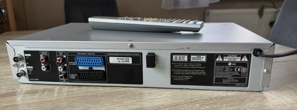 LG V8805 #Magnetowid VHS DVD #Combo #6HD #Hi-Fi Stereo #Pilot