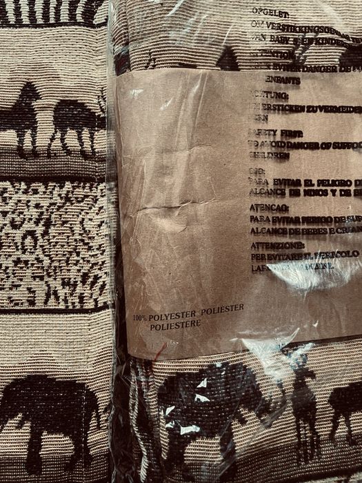 Tecido estampa selva africana