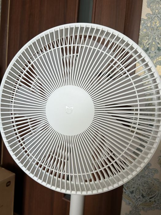 Вентилятор підлоговий Xiaomi Mi Smart Standing Fan 2 Lite, ксяомі вентилятор білий