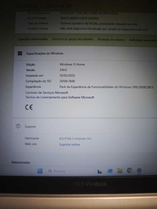 Portátil ASUS VivoBook 15" - Intel i5-8250U|8GB RAM | SSD | Windows 11