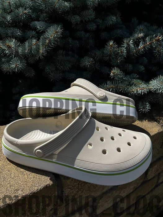 Off Court Clog Crocs Унісекс Crocs Крокси сабо Off Court Bone/White/Grey/Navy/Black