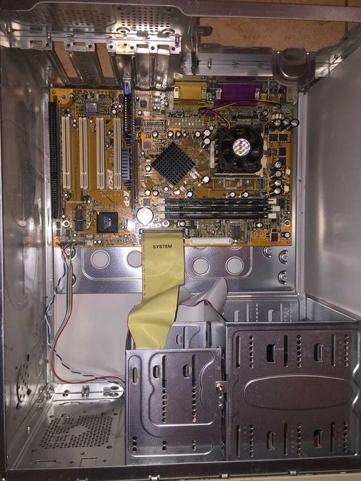 Компьютер,  системный блок /AMD Duron750/ NVIDIA TNT 2 PRO 32Mb/128 mb