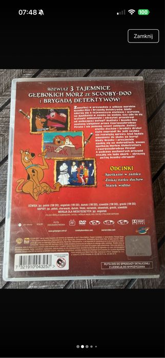 Scooby doo i piraci DVD