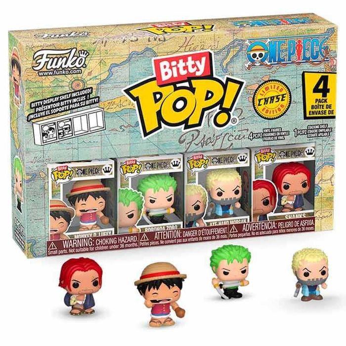 One Piece Monkey D. Luffy Funko Bitty Pop! Mini-Figure 4-Pack