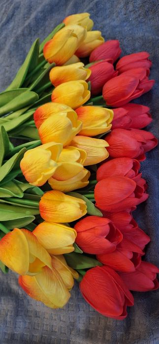 Tulipany silikonowe 40 szt