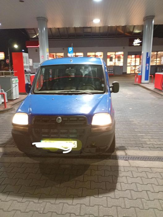 Fiat doblo hak benzyna gaz