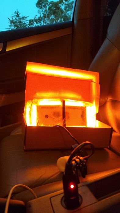 Barra LED de Emergência Magnética MY305EM 12-24V Âmbar | Nova