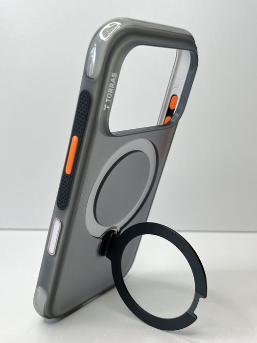 TORRAS Q3 AIR чохол для iPhone 16 Pro Max / 17 Pro / 17 Pro Max MagSafe підставка 360°