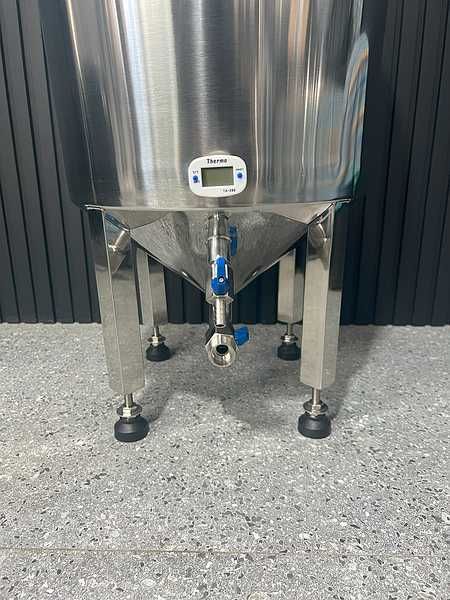 50л Циліндрично Конічний Танк,  ферментер (ЦКТ) для домашнього крафту