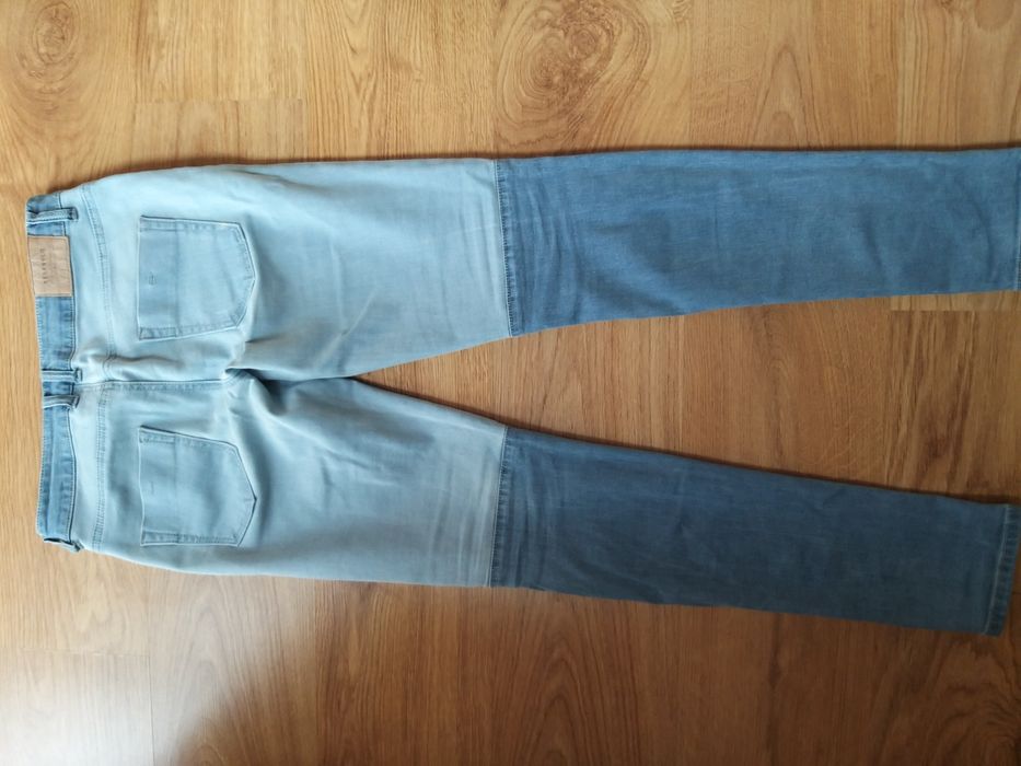 Jeansy spodnie rurki jeansowe Reserved s 36 denim denimowe w27 l32