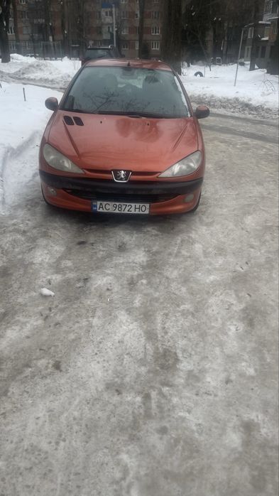 Пежо 206 бензин 1,4 рік 1999