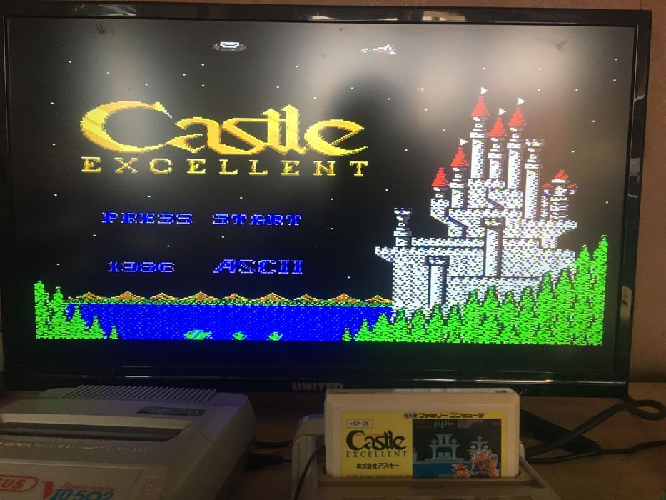 Pegasus gry castle excellent. Oryginalna famicom