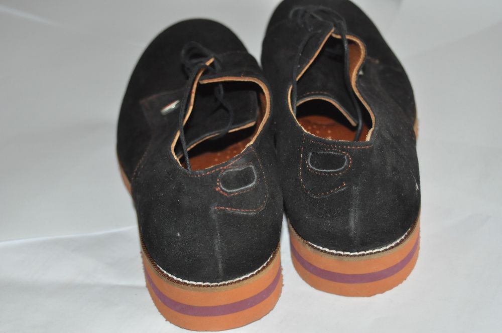 Buty Fast Step zamszowe czarne 42