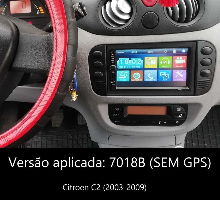 (NOVO) Rádio 2DIN 7" Oferta Câmera + MOLDURA - Bluetooth USB Micro SD