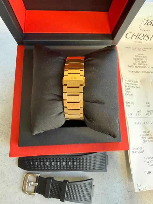 TISSOT PRX 40MM yellow gold