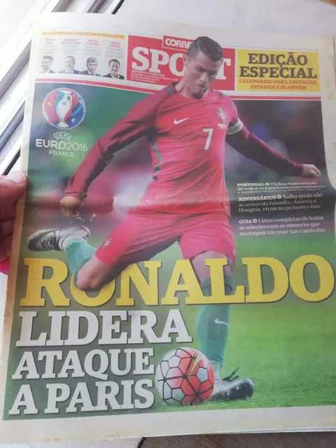 Jornal especial Europeu 2016