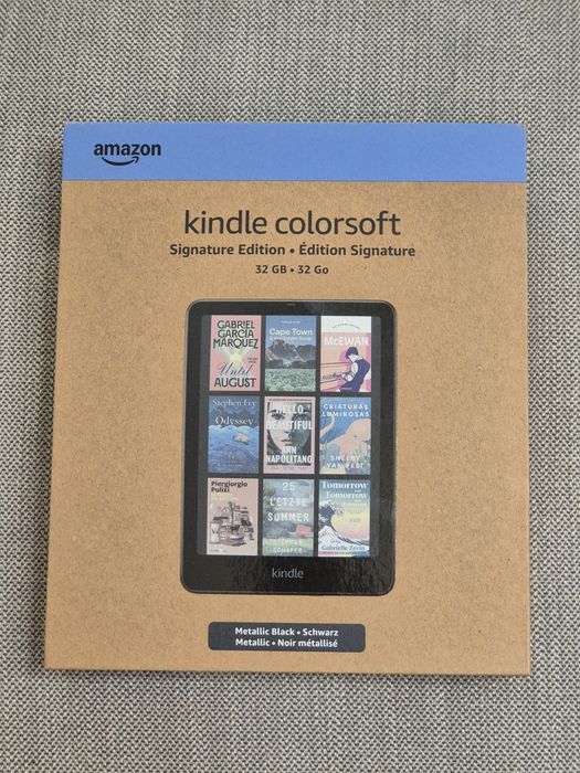Kindle Colorsoft Signature Edition Metallic Black