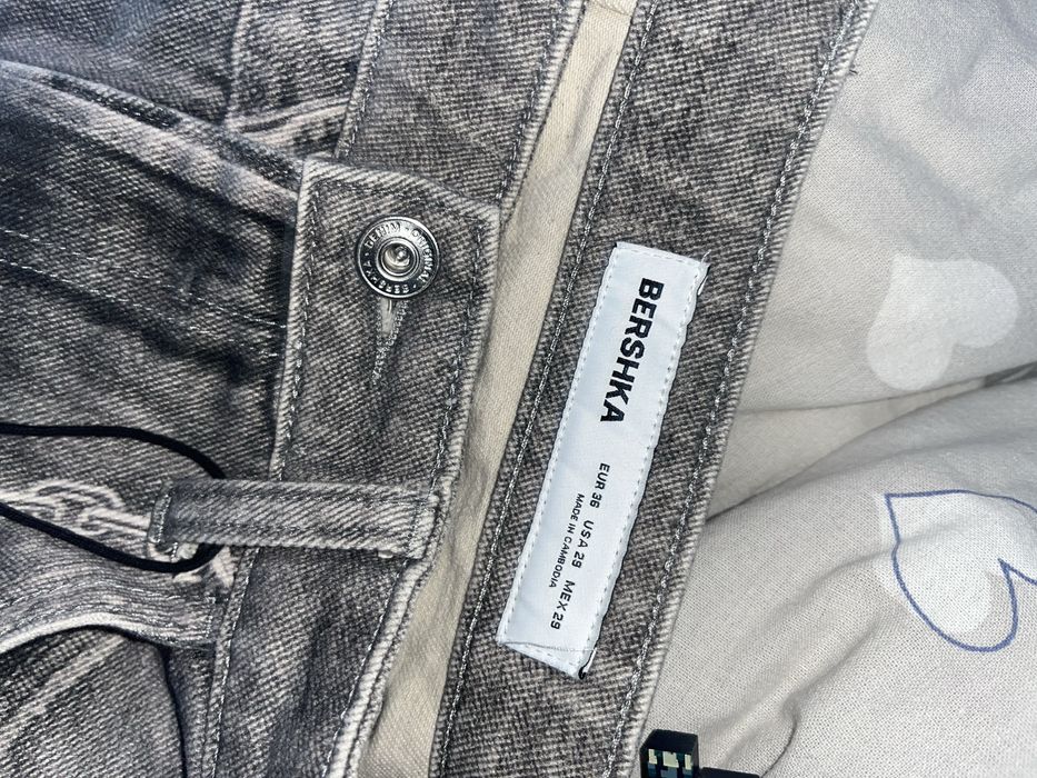 джинсы bershka sk8 baggy fit