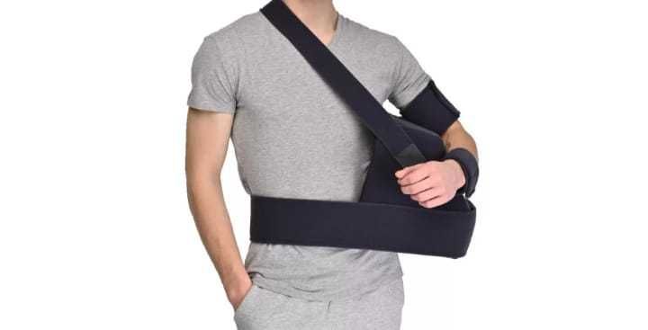 Бандаж для плечового суглоба і руки з подушкою 45°