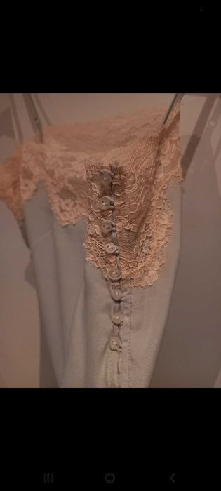 Camisa de noite cinzenta clara,  S - Women'Secret