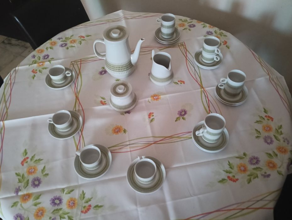 Conjunto de chá porcelana