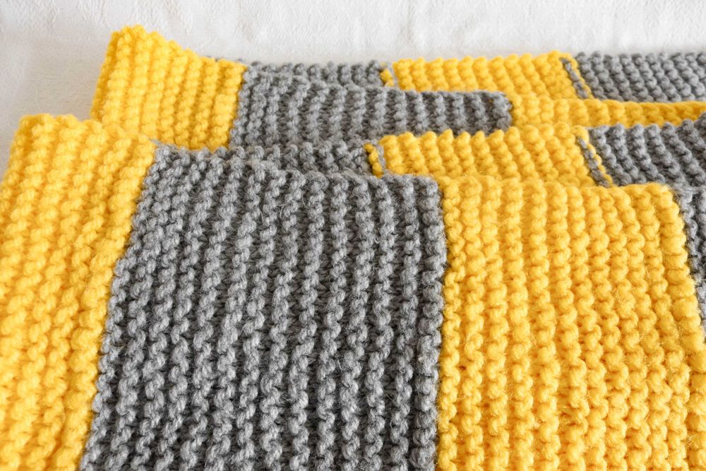 Тплий в'язаний шарф Гафелпаф Гаррі Поттер Гогвартс Хогвартс