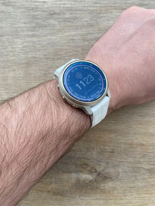 Garmin Fenix 6S Pro Solar | Карти, NFC | Сонячна зарядка | Гарантія