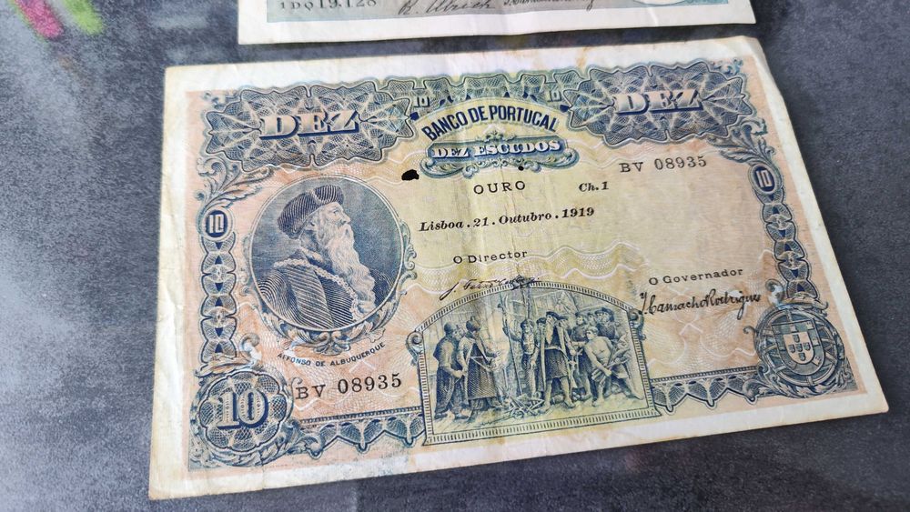 Vendo Notas Portugal