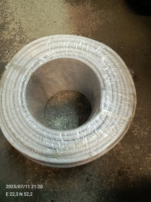 Kabel koncentryk antenowy Dipol 100m rdzeń MIEDŹ