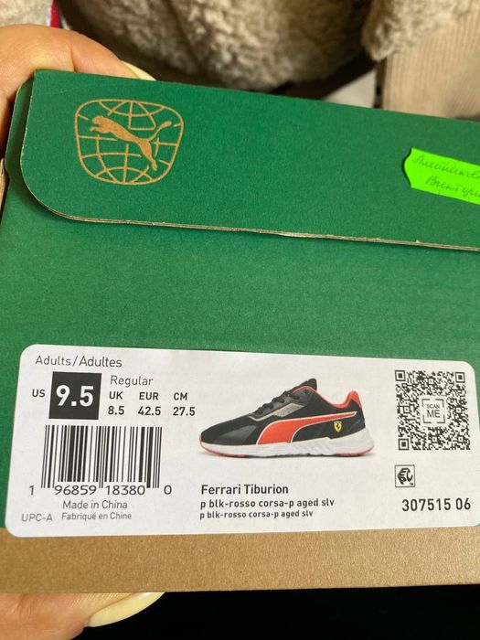 Кросівки Puma Scuderia Ferrari Tiburion Motorsport Men's Sneakers