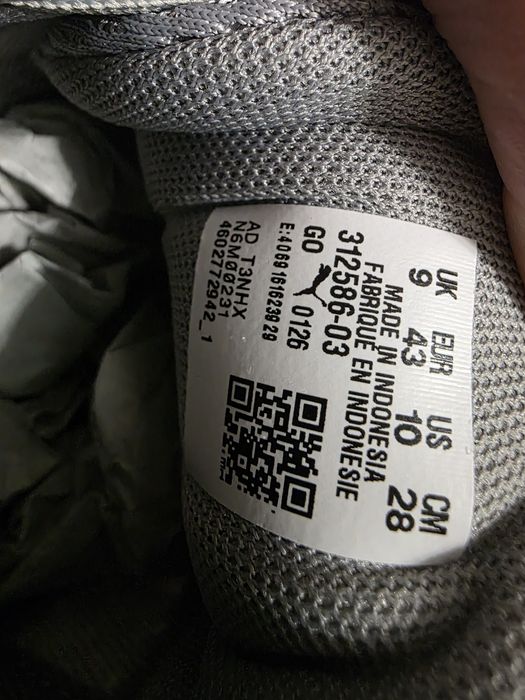 Оригінальні кросівки Puma розмір  43