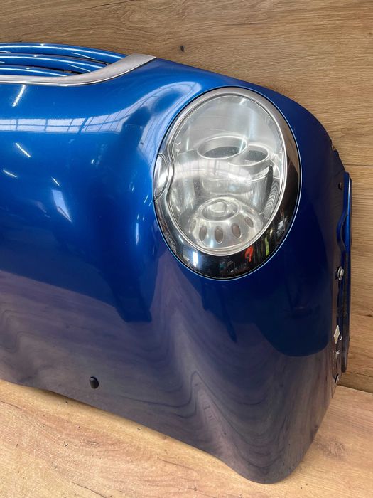 Maska Mini Cooper kolor hyper blue metalic