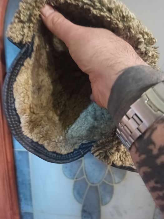 Шапка овчіна дубляж