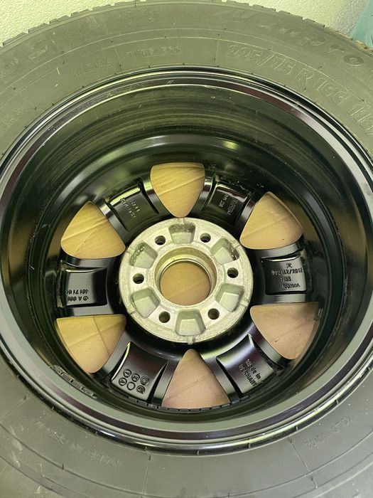 Kola Mercedes Sprinter Kamper 255/75R16C Felgi 6 1/2J x 16 H2 ET62