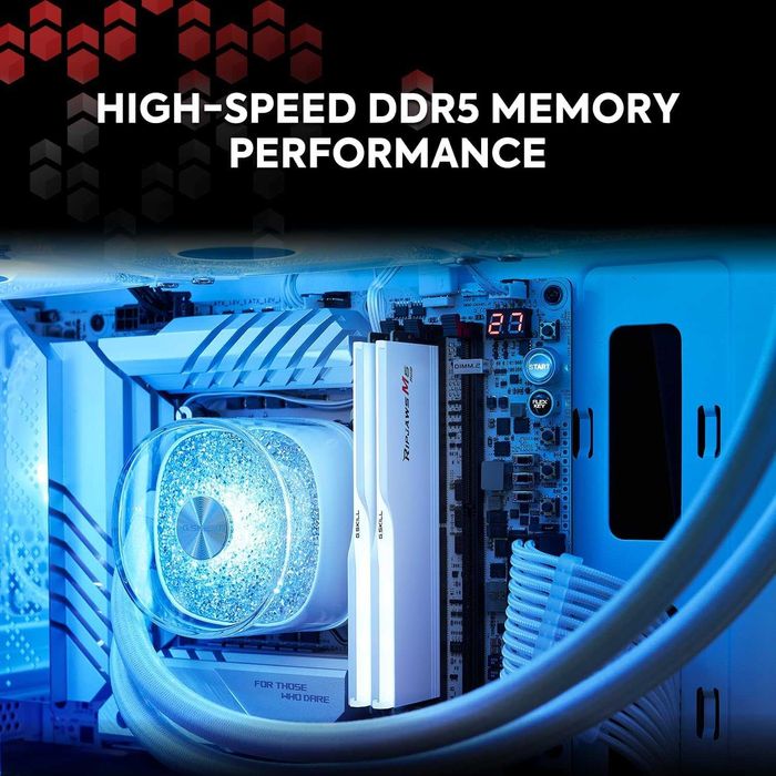 ОЗУ G.Skill 96 GB (2x48GB) DDR5 6400 MHz RGB Black 1 шт. USED!