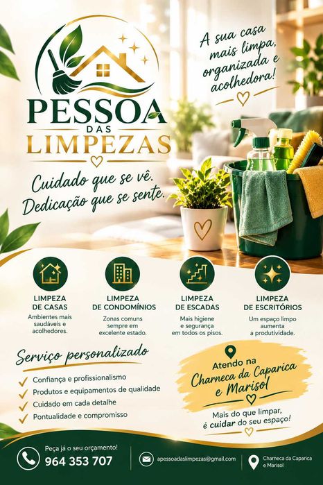 serviço de limpezas