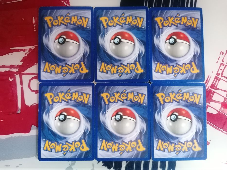 Cartas Pokémon português (Coleção 62)