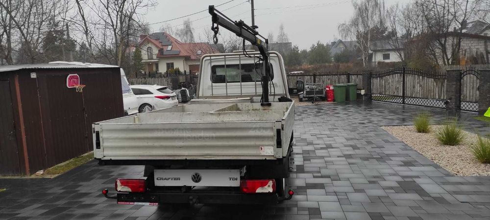 Vw Crafter 2.0 tdi na bliźniaku z HDS Rok 2012 przebieg 170.485 km