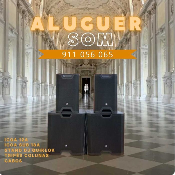 ALUGER Sistema de Som Ld Systems Icoa