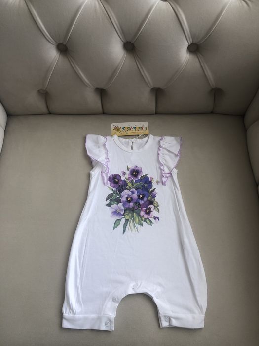 Котоновий ромпер 68 розмір,з біркою.