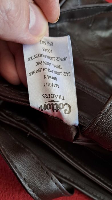 Torebka damska Cotton Traders skóra patchwork