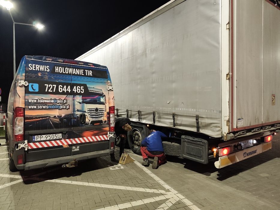 Pomoc Drogowa  Tir Holowanie Tir Piła pomoc drogowa serwis mobilny