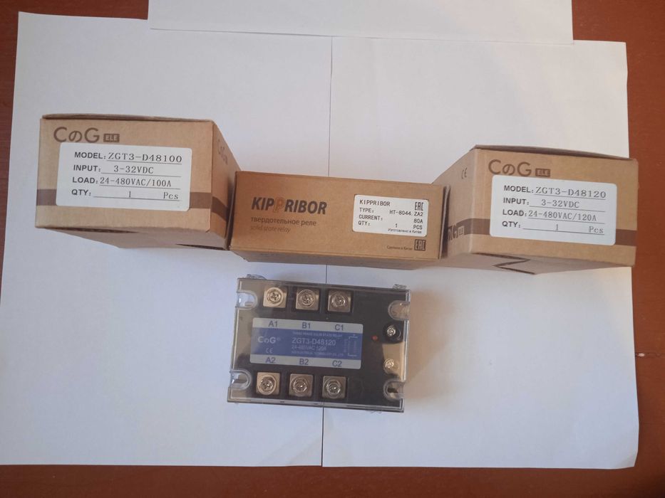 Твердотільне реле твердотельное   ZGT3-D48120