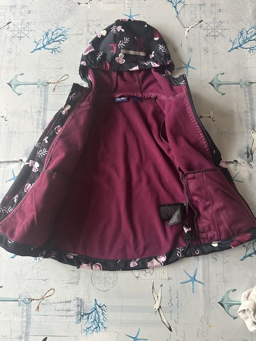Kurtka Softshell dla dziewczynki rozmiar 92