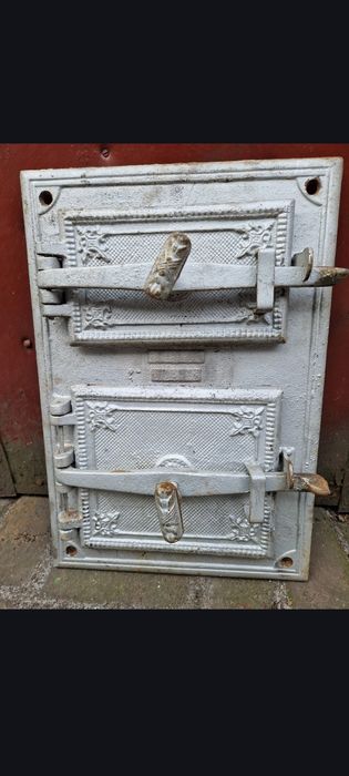 Drzwi do pieca żeliwne