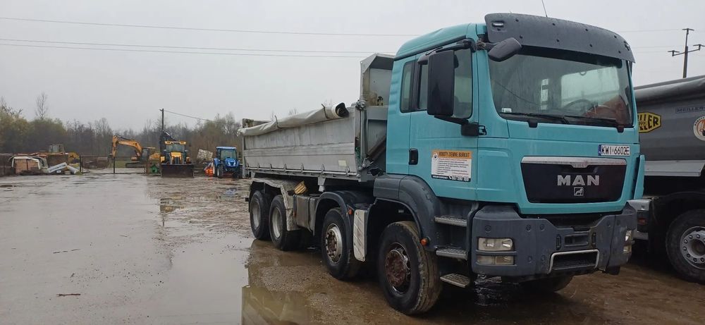 MAN TGS 440  MAN TGS 440 8X4 wywrotka 3 stronny kiper hydroburta
