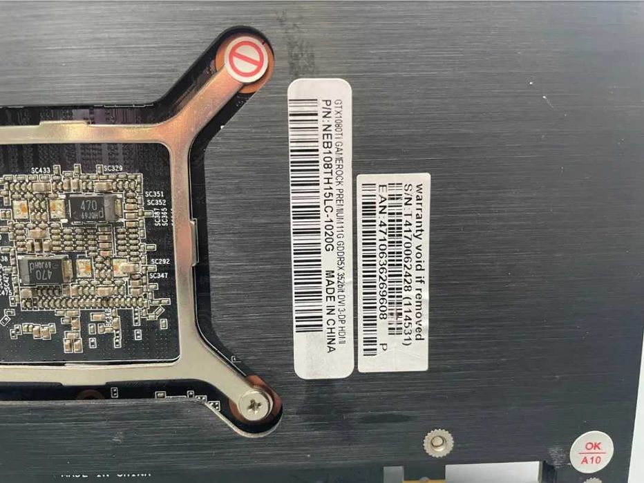 Placa Grafica Palit - GeForce GTX 1080 Ti GameRock Premium Edition