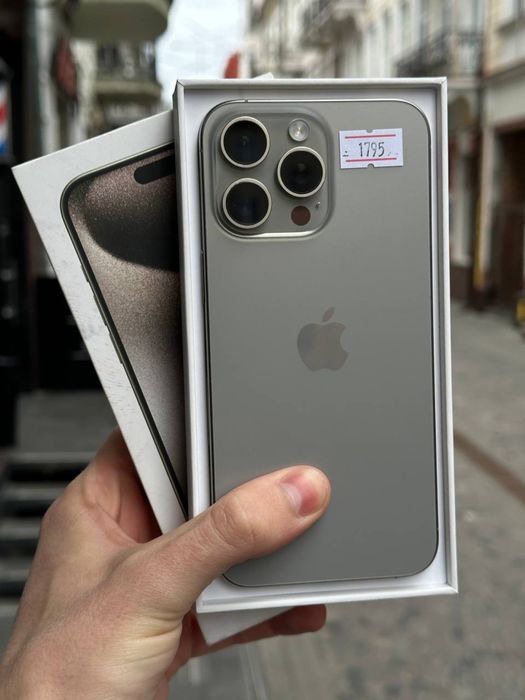 Apple iPhone 15 Pro Max 256gb 512гб White Black Blue Natural Neverlock акум 90-100%
