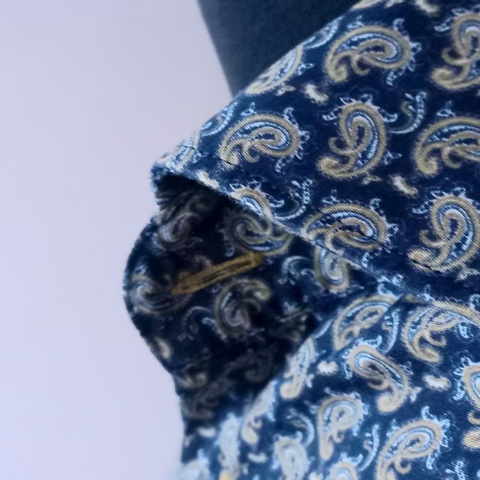 NOWA, wzorzysta męska koszula Benvenuto modern fit