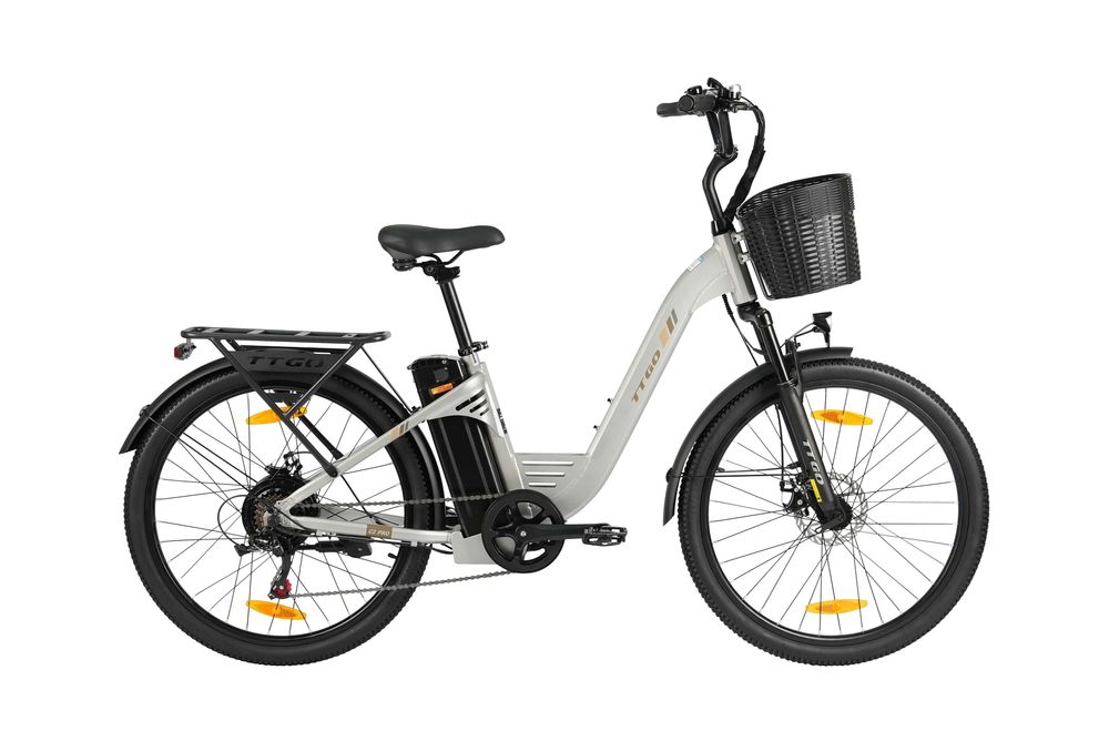 C2 PRO Nowy Rower Elektryczny Męski/Damski 250W 80-120KM 26" E-bike